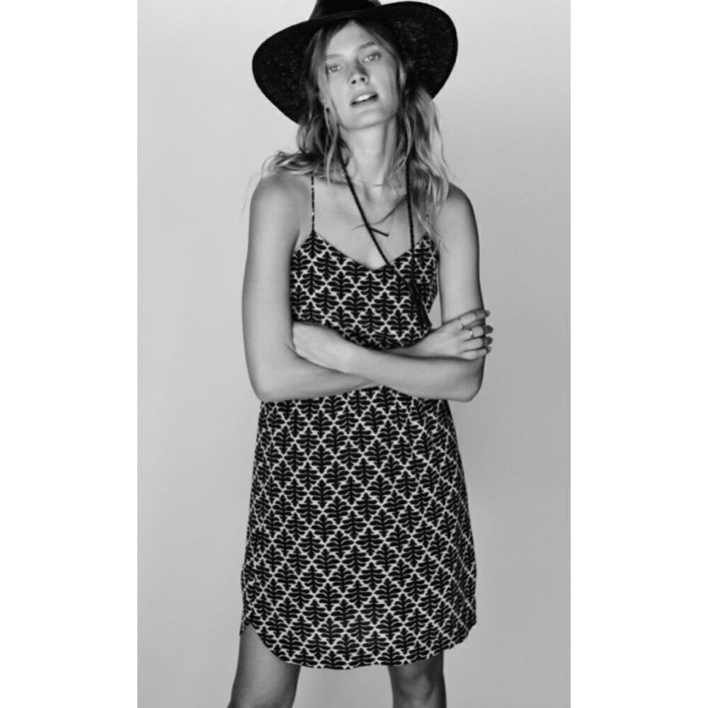 Madewell Silk Daylight Dress in Ikat Bloom